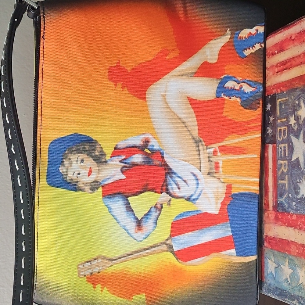 Colorful Western-Themed Women's Bag
